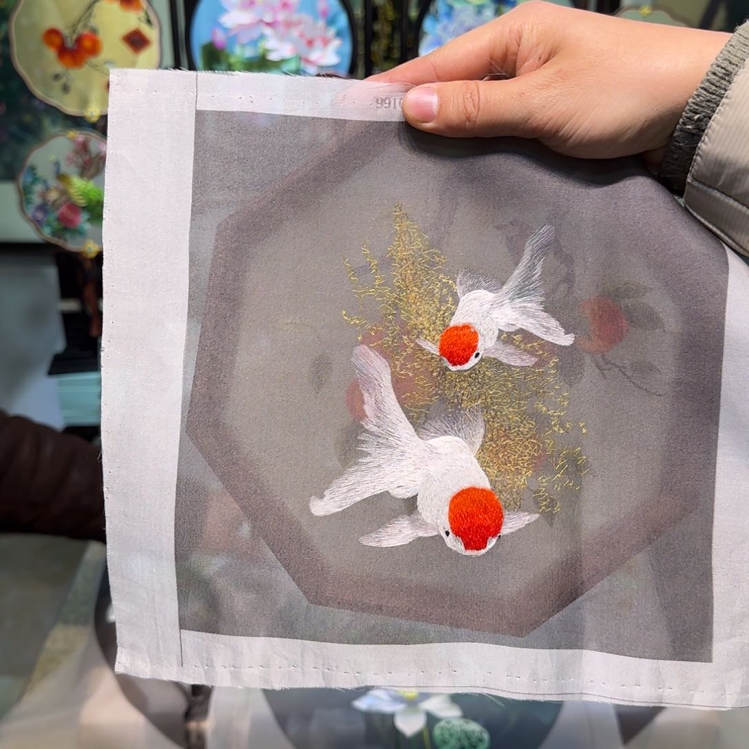 刺绣刺绣工艺精湛