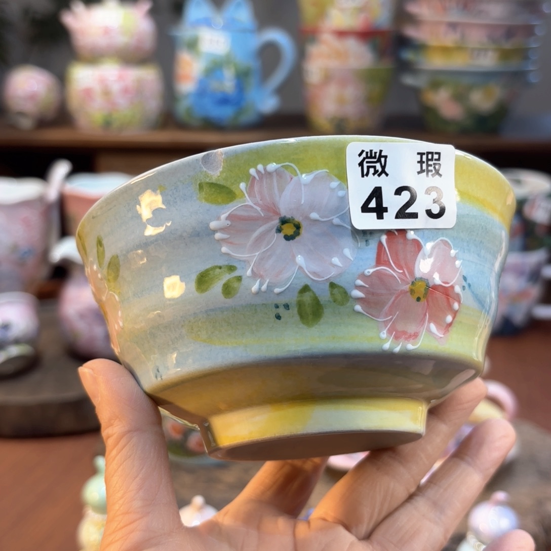 景德镇手绘高温釉下彩陶瓷茶具