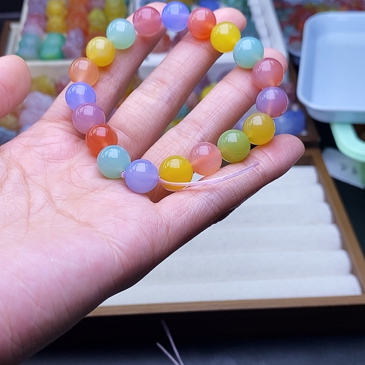 玛瑙/玉髓合金车挂