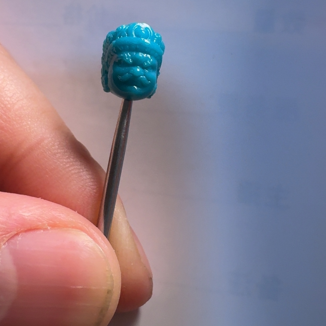 绿松石颈饰未镶嵌8.5m m