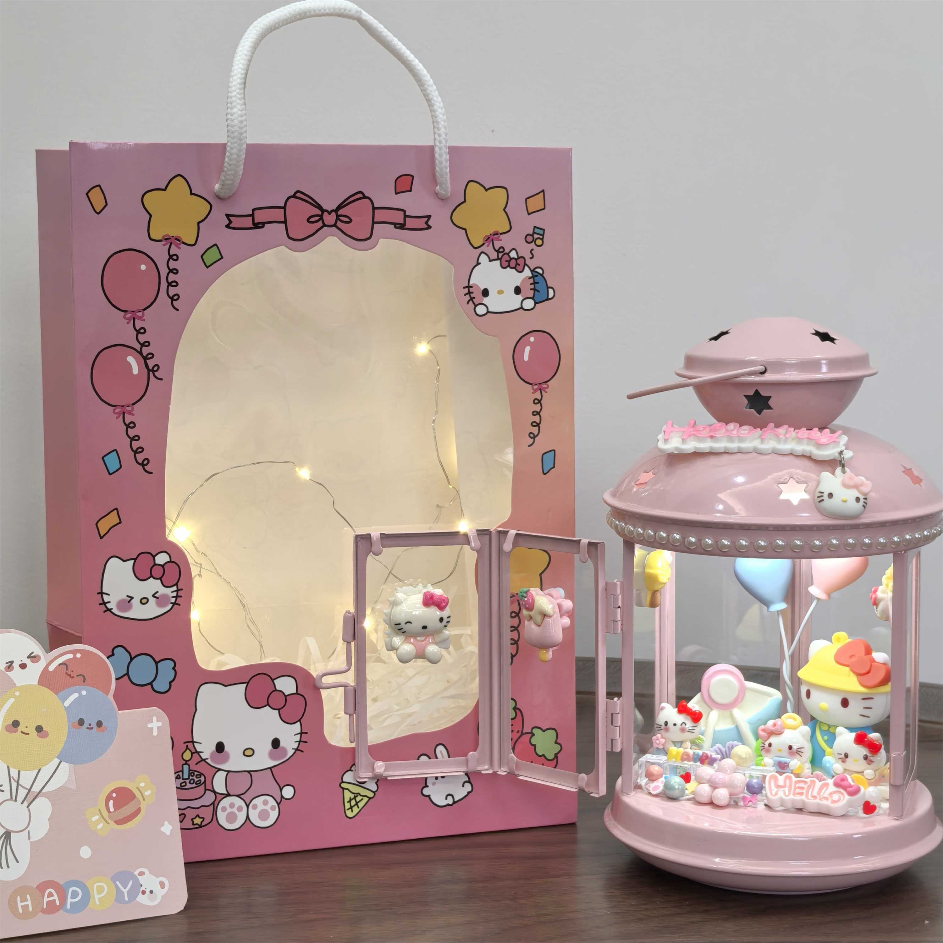 hello送闺蜜生日礼物女朋友女童女孩hellokitty哈喽kitty猫摆件