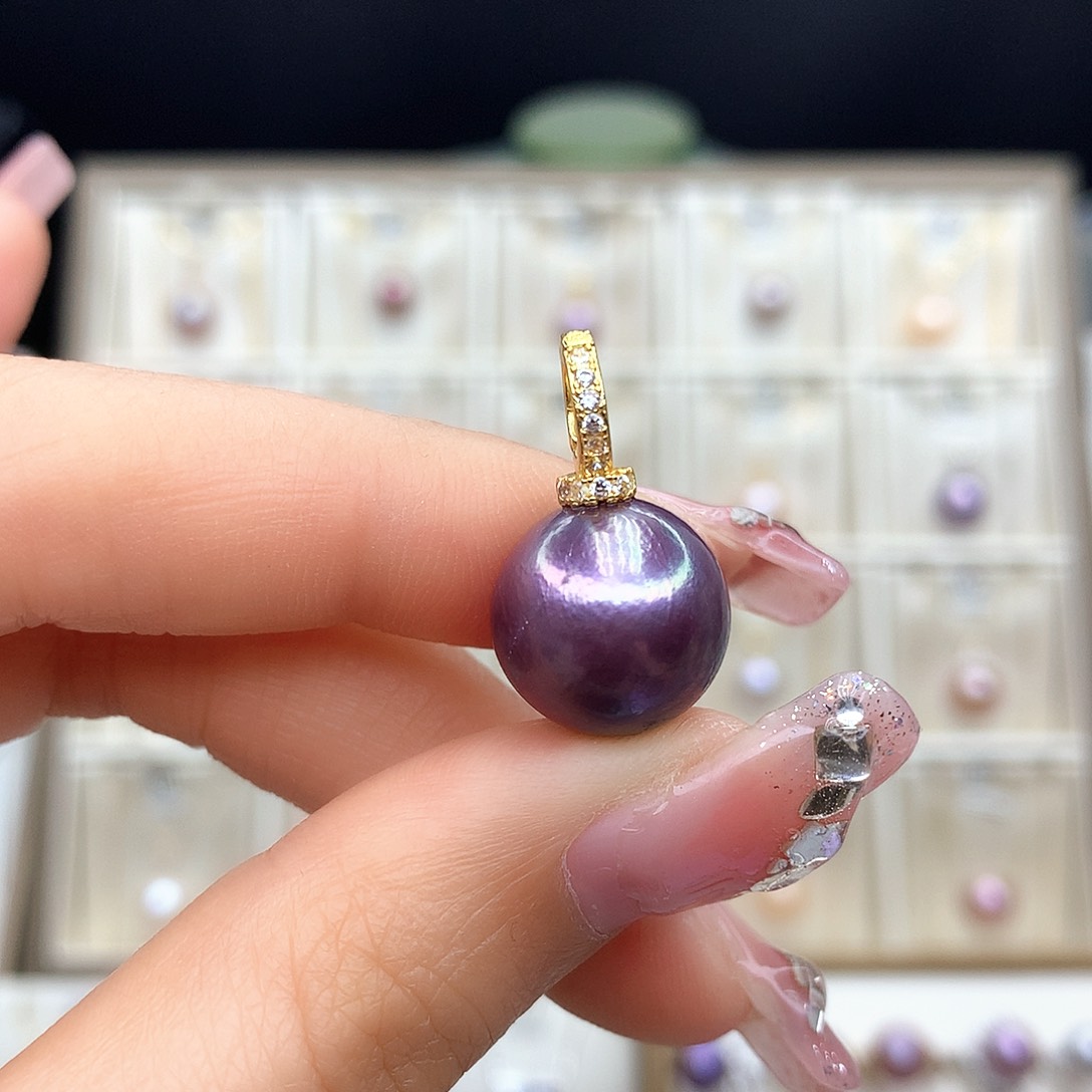 淡水珍珠颈饰合金