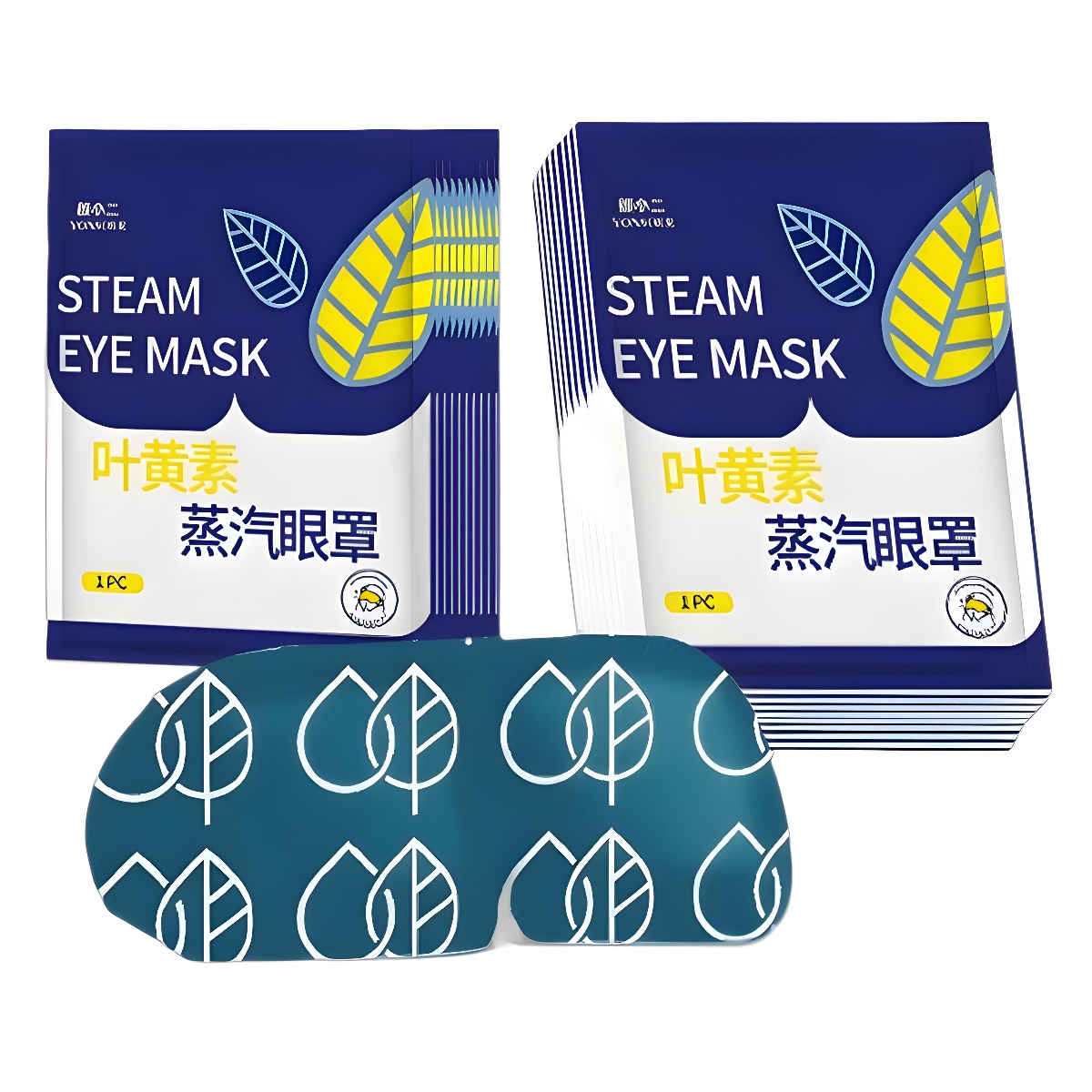 叶黄素蒸汽眼罩 缓解眼睛疲劳热敷睡眠遮光发热护眼贴加热蒸气