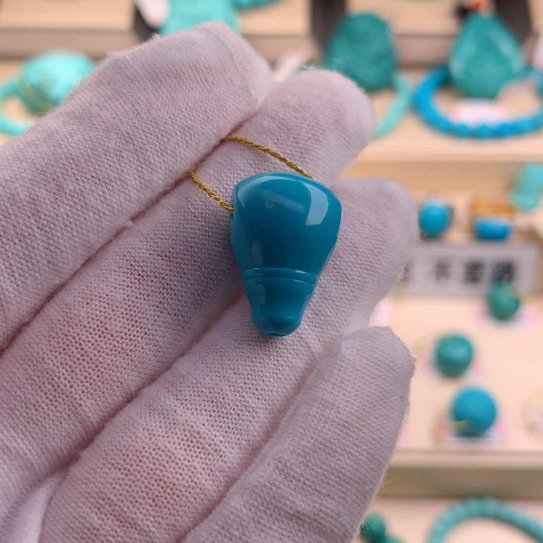 绿松石珠宝奇石未镶嵌13.2