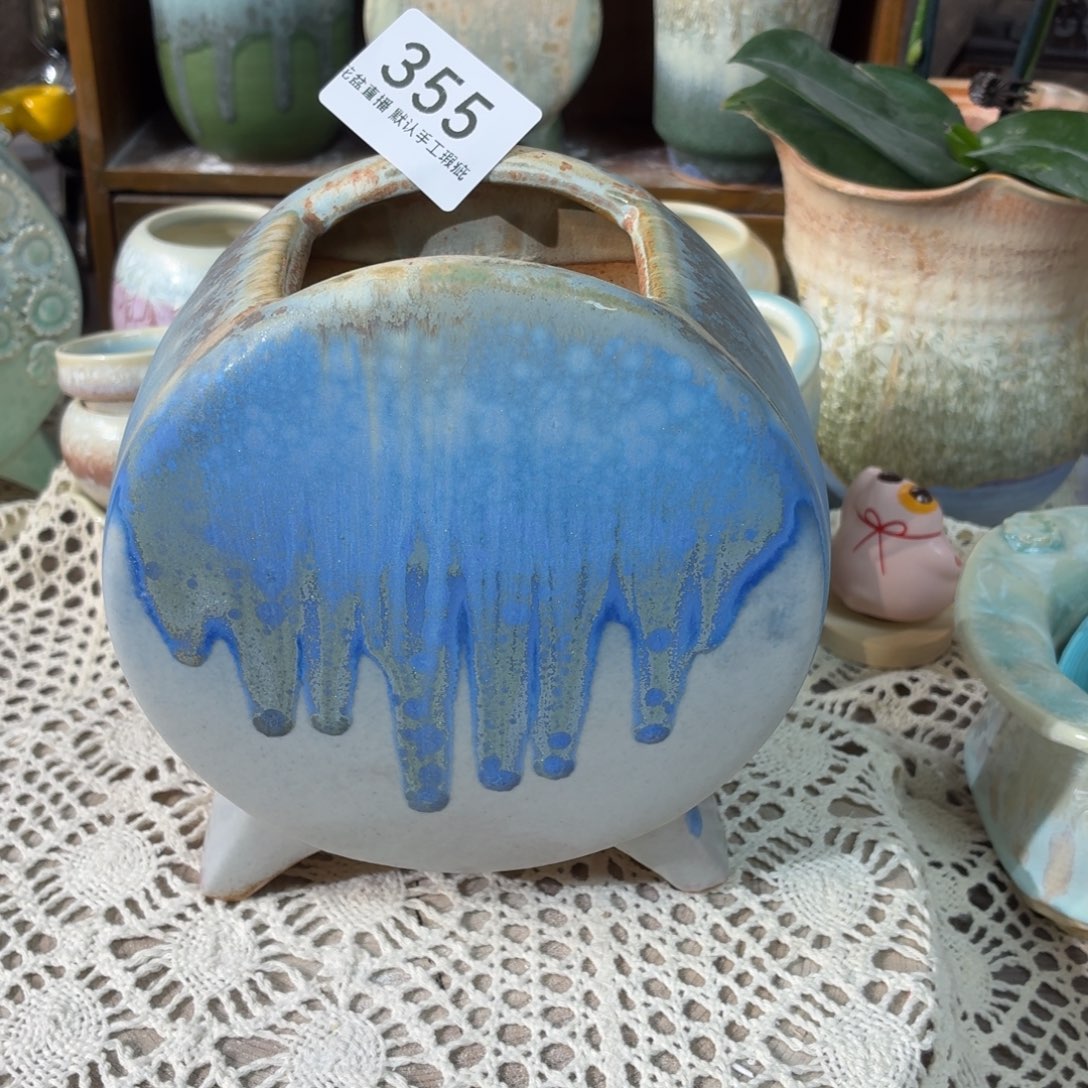 景德镇陶瓷花盆艺术大号