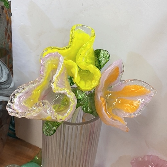 无铅玻璃花瓶高40厘米宽6厘米