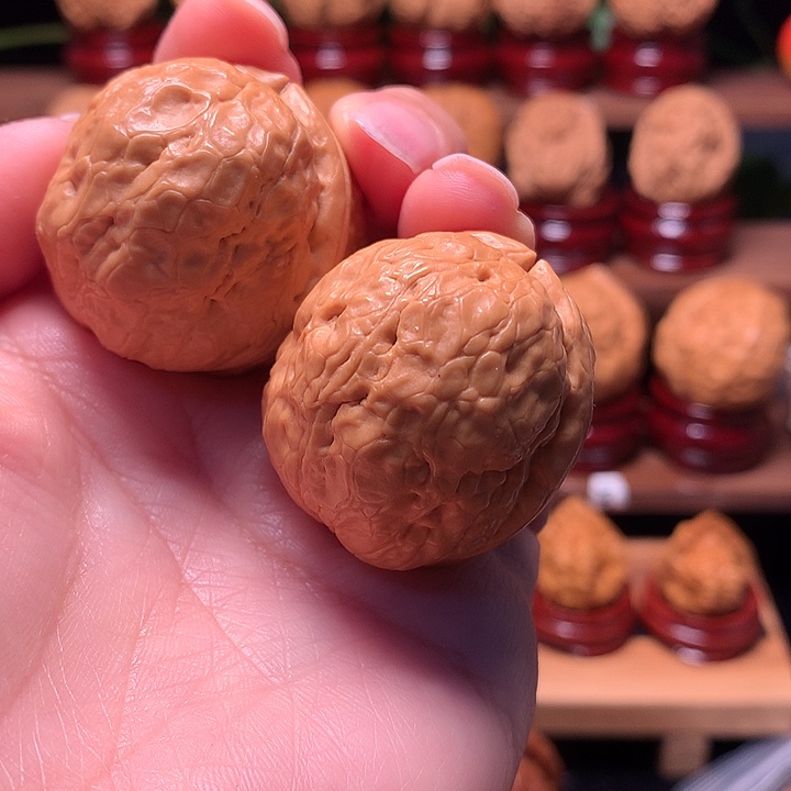 桃核吊坠麒麟元宝41尺