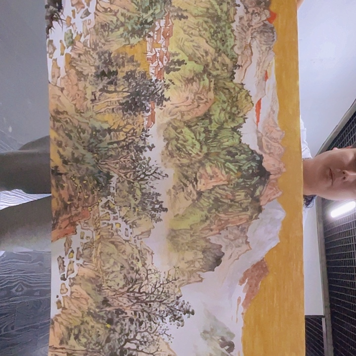 国画宋庄的一个小镇