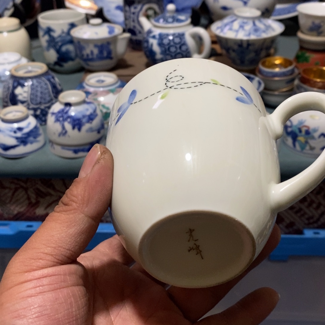 瓷片舶来瓷器满28包邮当日凑单