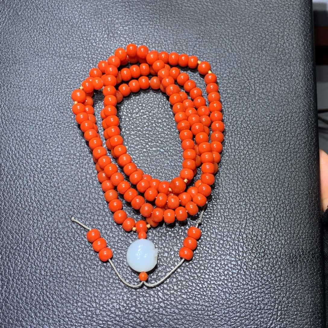 南红玛瑙颈饰未镶嵌你*