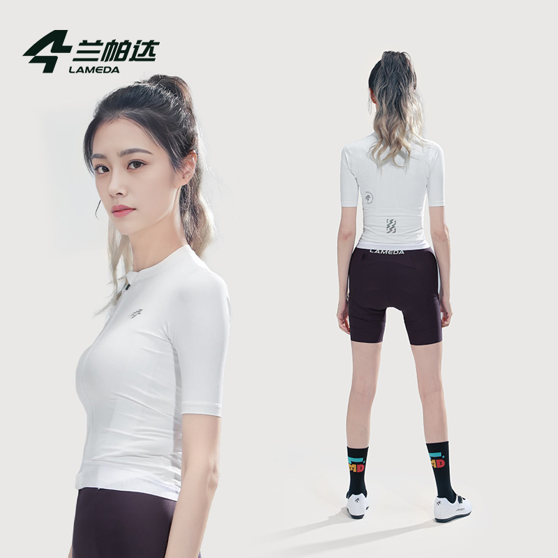 LAMEDA/兰帕达女款舒适紧身透气公路车速干骑行服叠加女骑行服