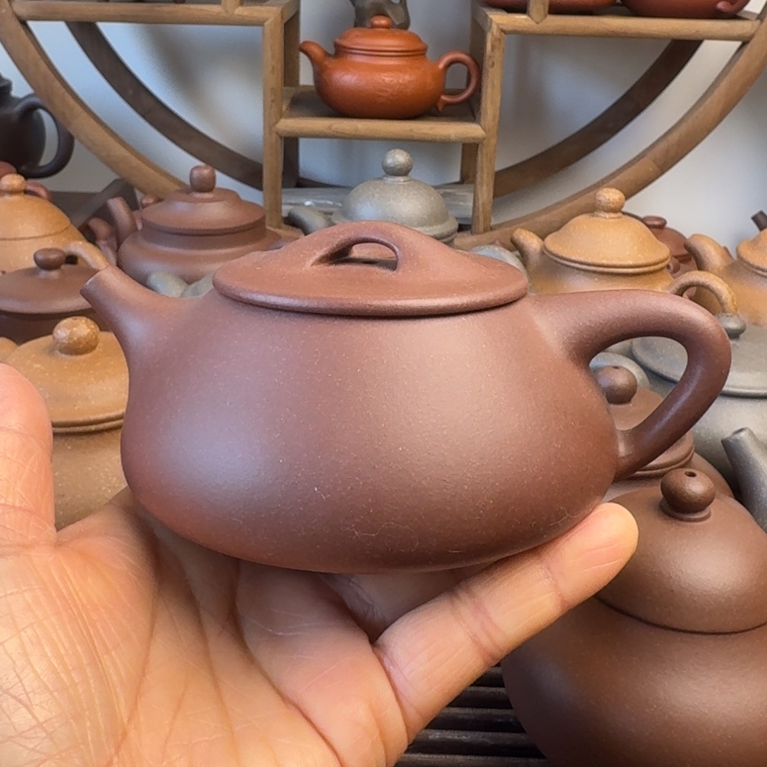 紫砂茶壶240cc景舟石瓢嫩底槽清