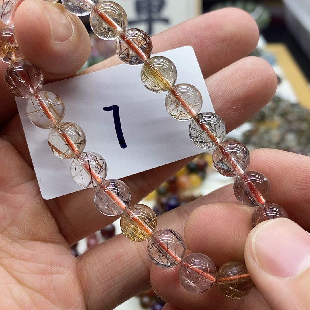 水晶手链未镶嵌天然