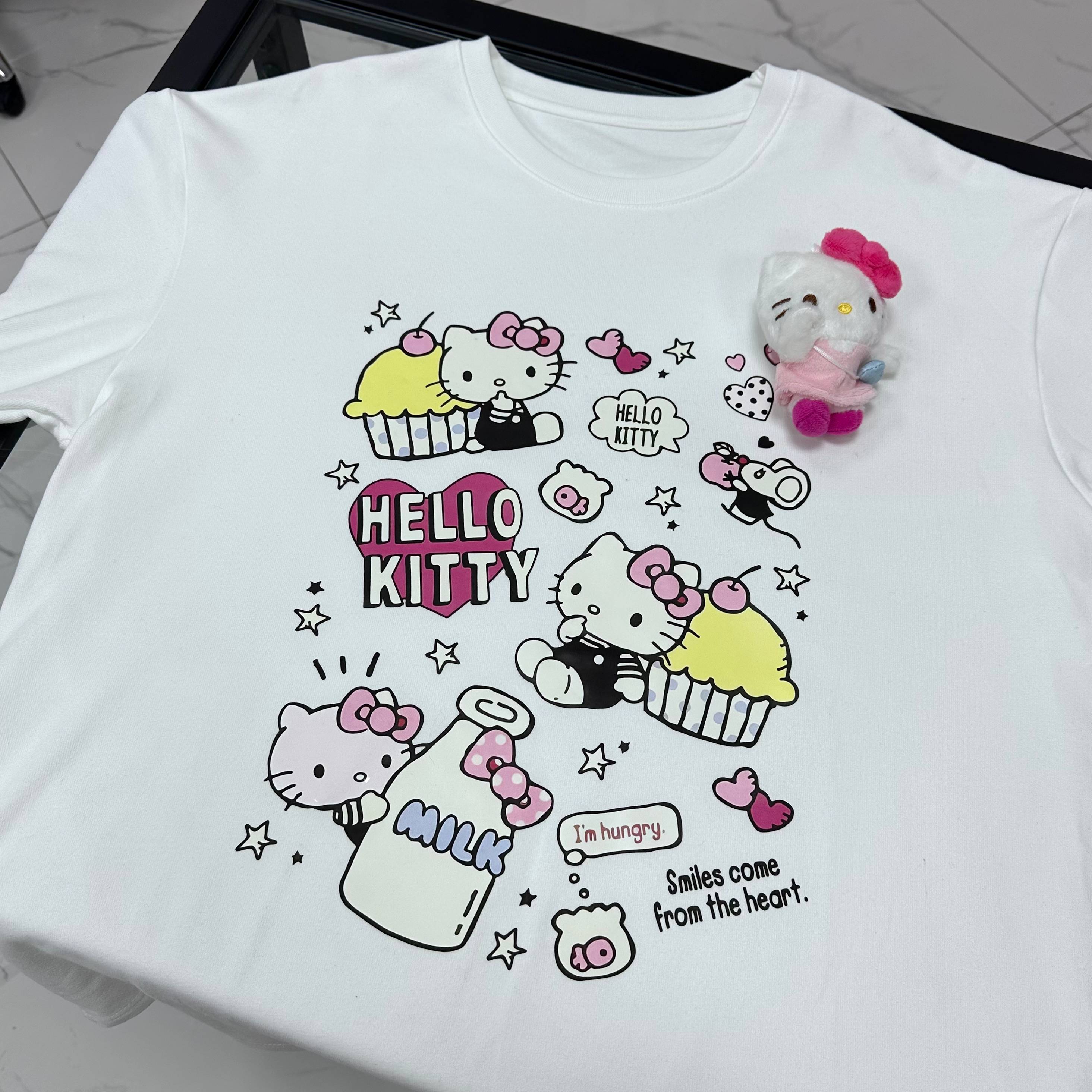 Fog（131）春夏新款喷绘立体玩偶设计感百搭圆领短袖T恤 DX24