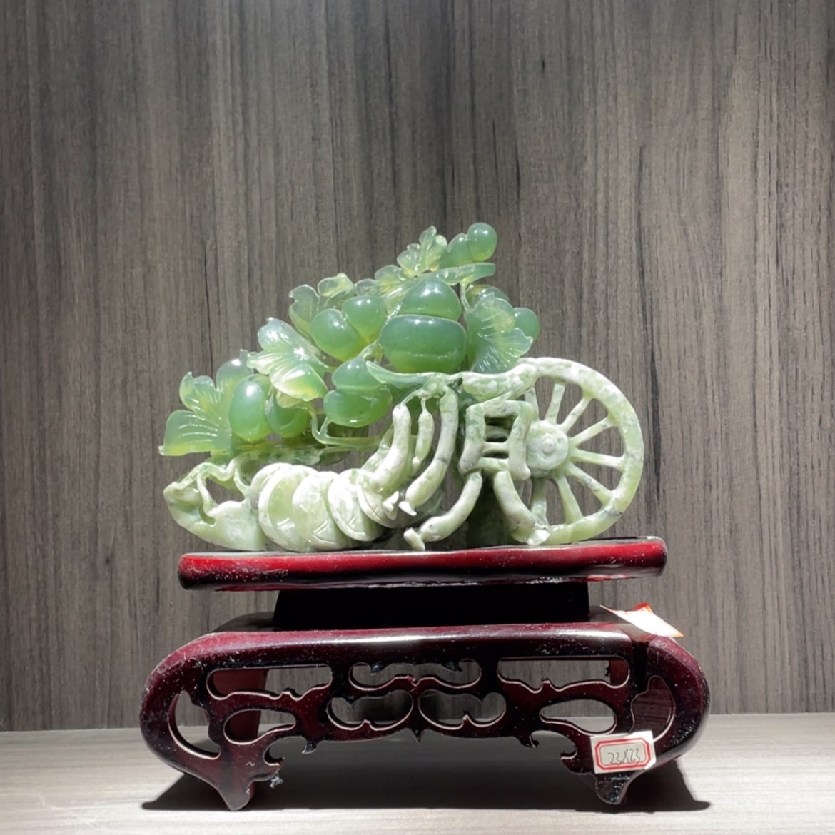 【闪购商品】蛇纹石玉葫芦摆件未镶嵌