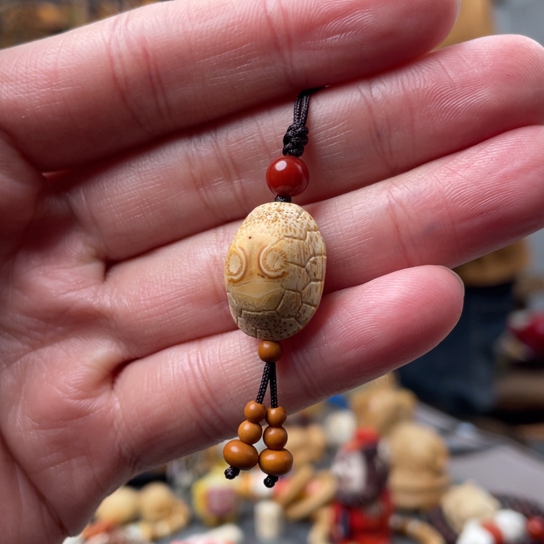 春***烂木方颜竹木艺术吊坠