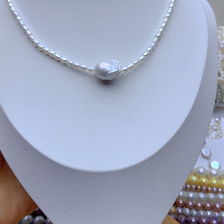 淡水珍珠颈饰未镶嵌