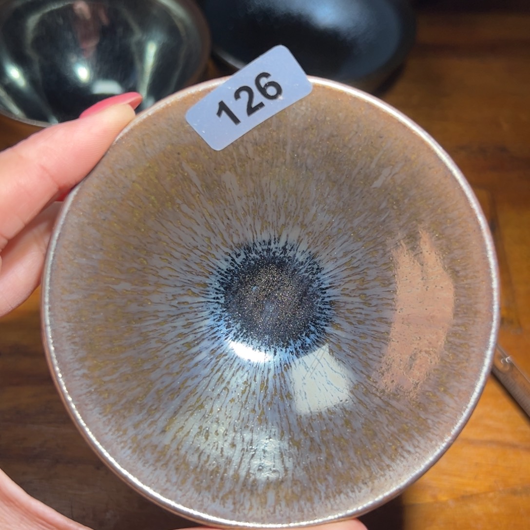 茶盏全手工原矿原釉建盏