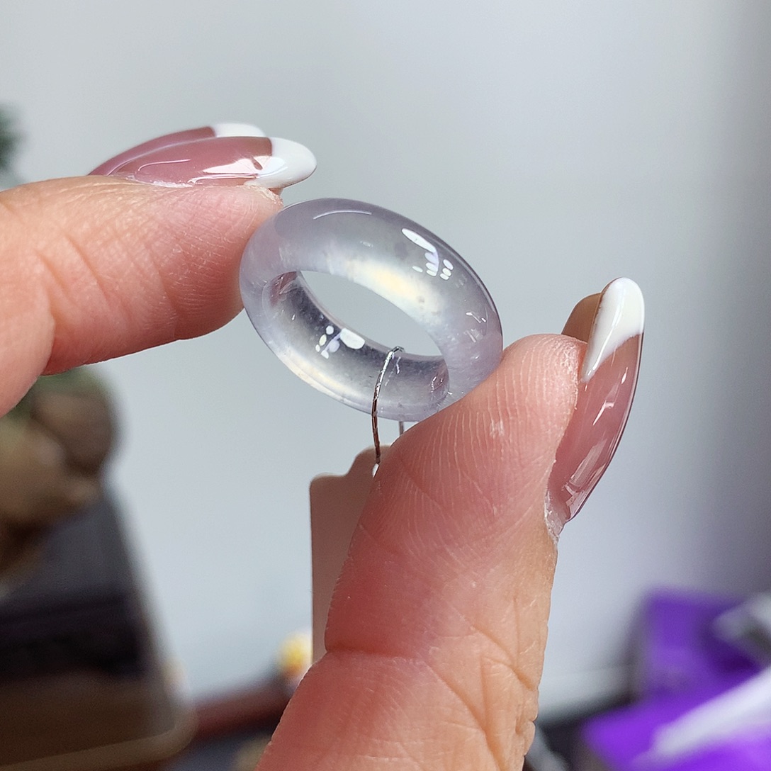 未镶嵌戒指翡翠8号