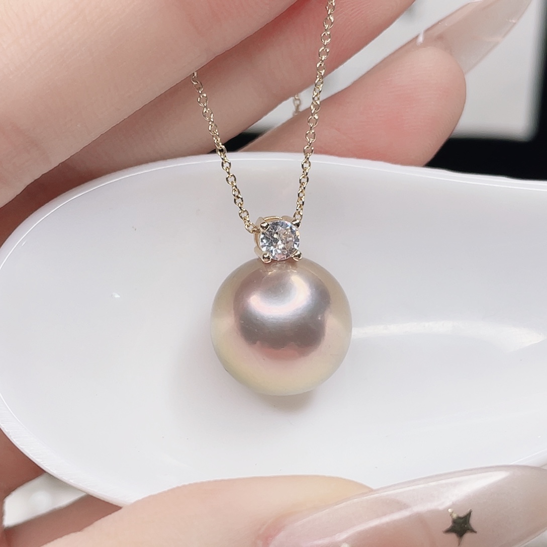 吊坠(赠链)淡水珍珠合金