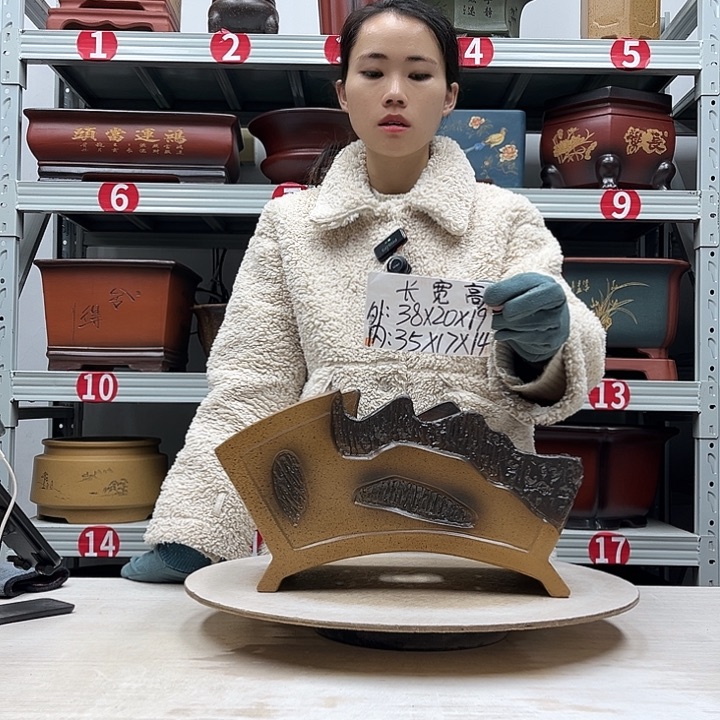 紫砂花盆紫砂花盆