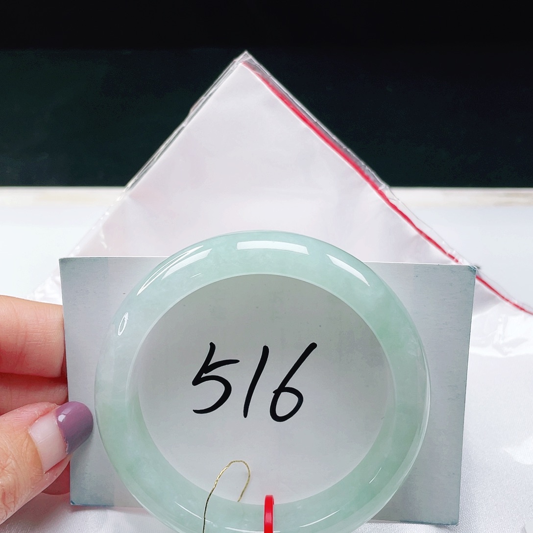 翡翠未镶嵌手镯缅甸翡翠55+