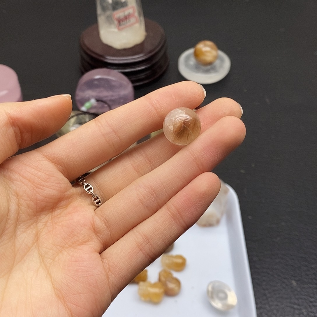 珠宝半成品水晶未镶嵌294水晶石