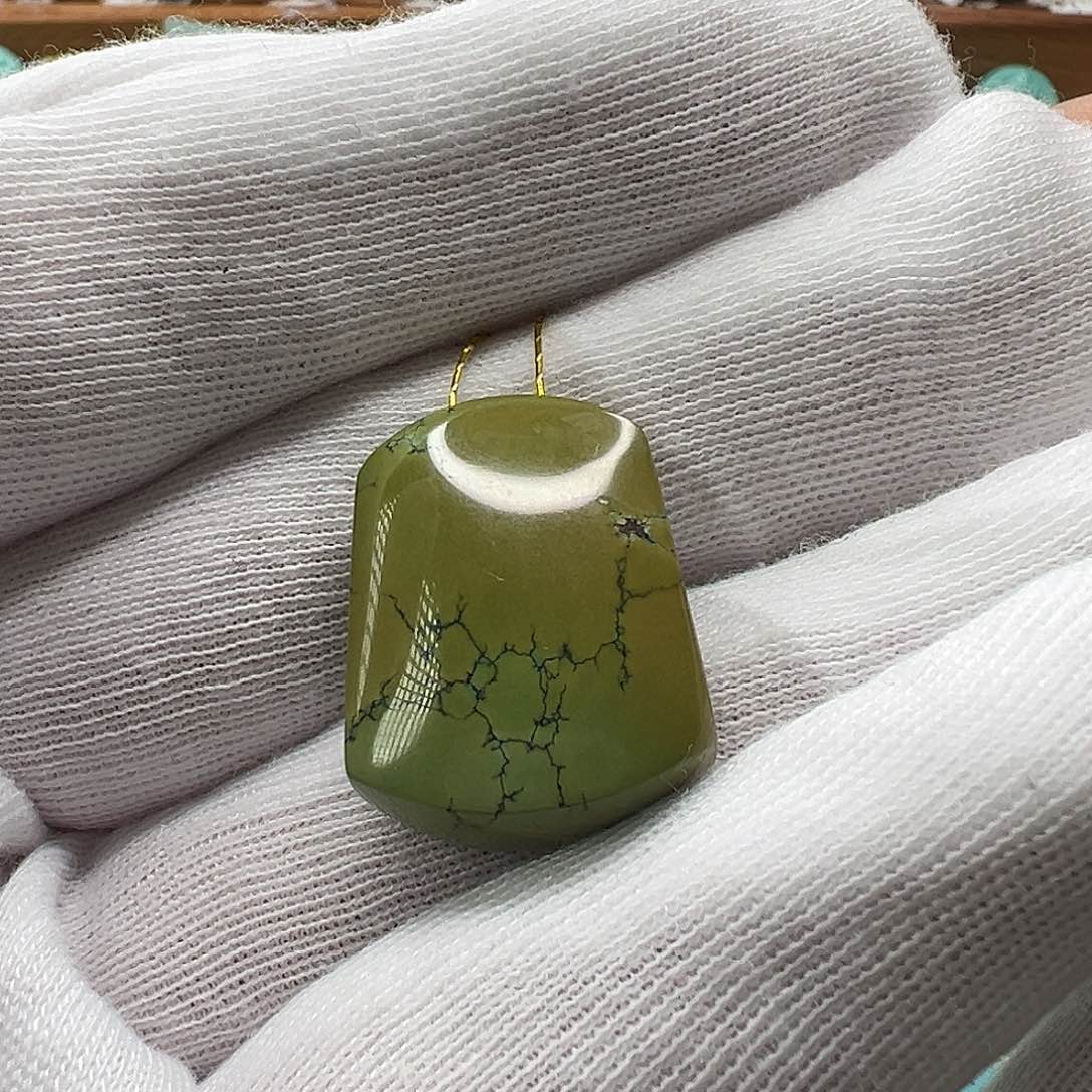 绿松石无事牌 未镶嵌