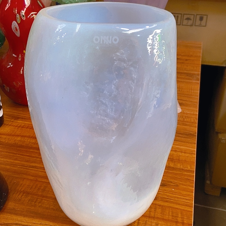 琉璃琉璃花瓶高20口15