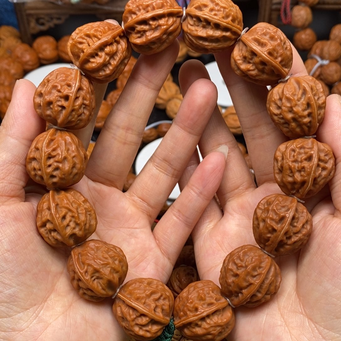 桃核手串树叶八棱