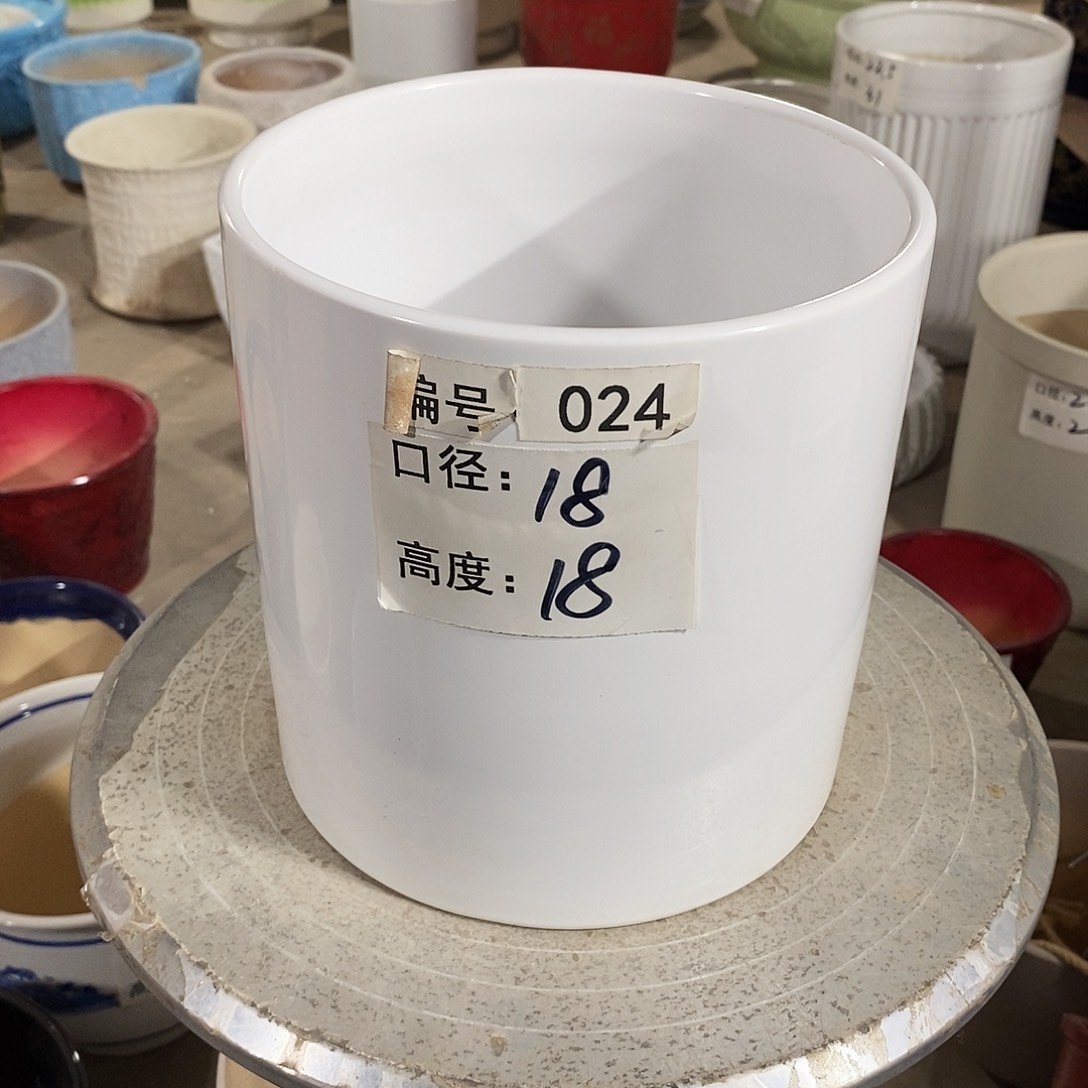 【闪购商品】陶瓷微瑕花盆-024-1个