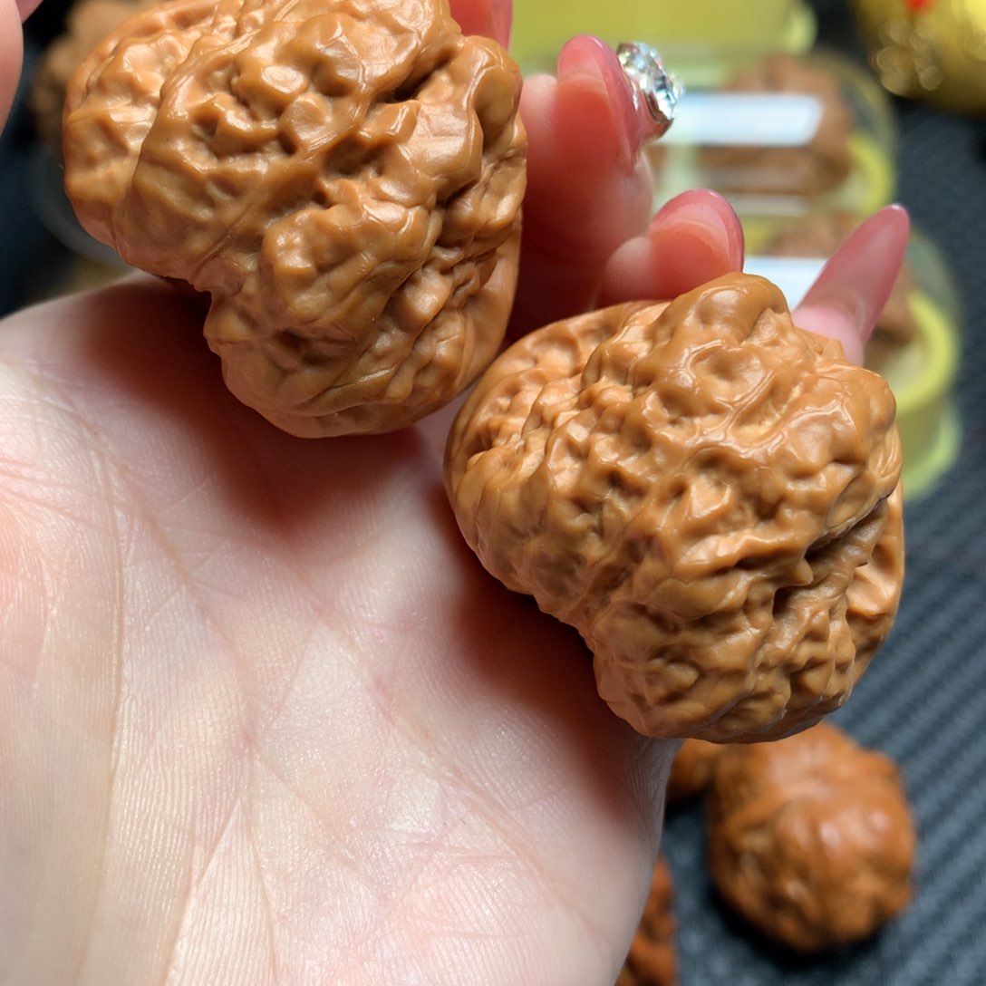 文玩核桃把件39肚41延庆蛙