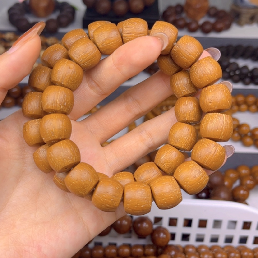 手串紫金鼠原皮直切半实心黄金甲