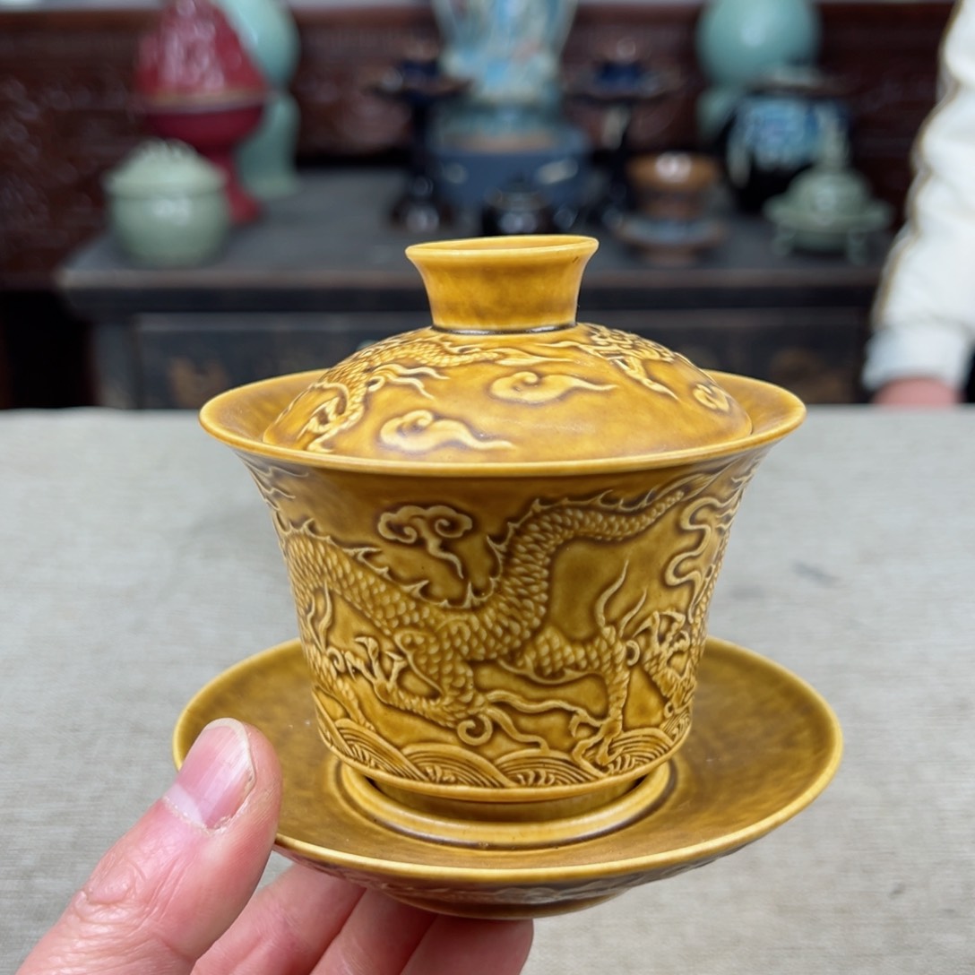 瓷片正能量陶瓷艺术品