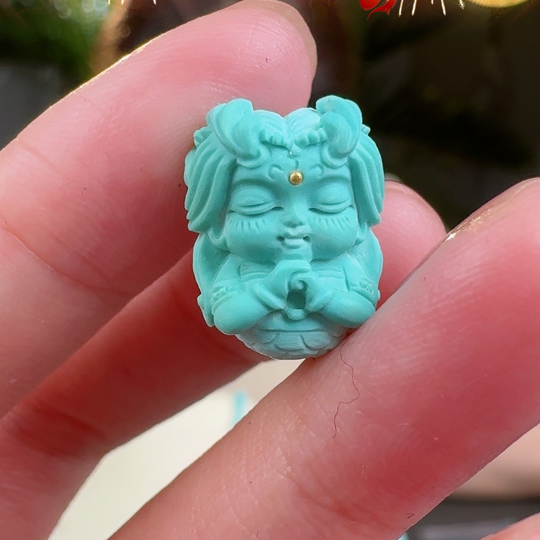 绿松石珠宝奇石未镶嵌