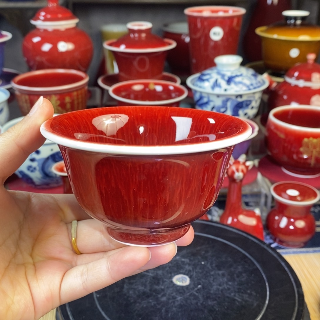 【闪购商品】景德镇名陶坊原矿郎红120号