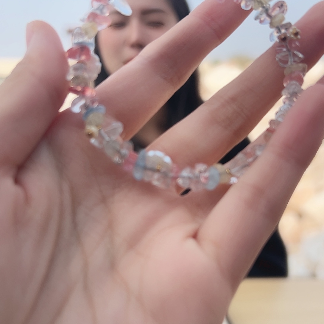 手串水晶未镶嵌碎石diy