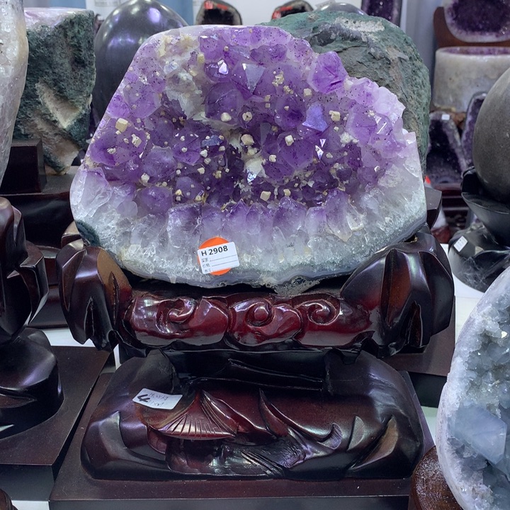 水晶紫水晶未镶嵌典*2908