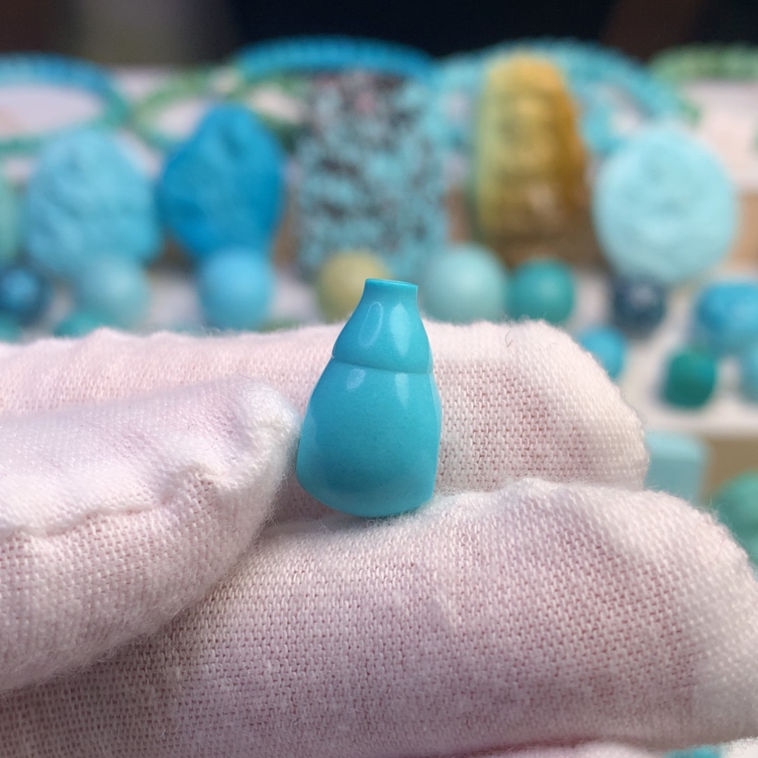 绿松石珠宝奇石未镶嵌