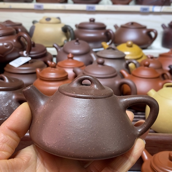 A***灵茶壶紫砂微瑕处理一把
