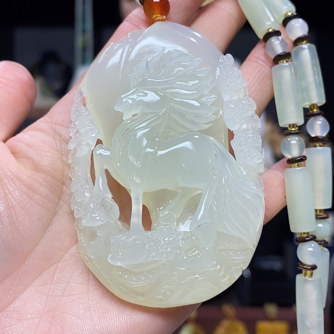 岫玉挂件吊坠未镶嵌