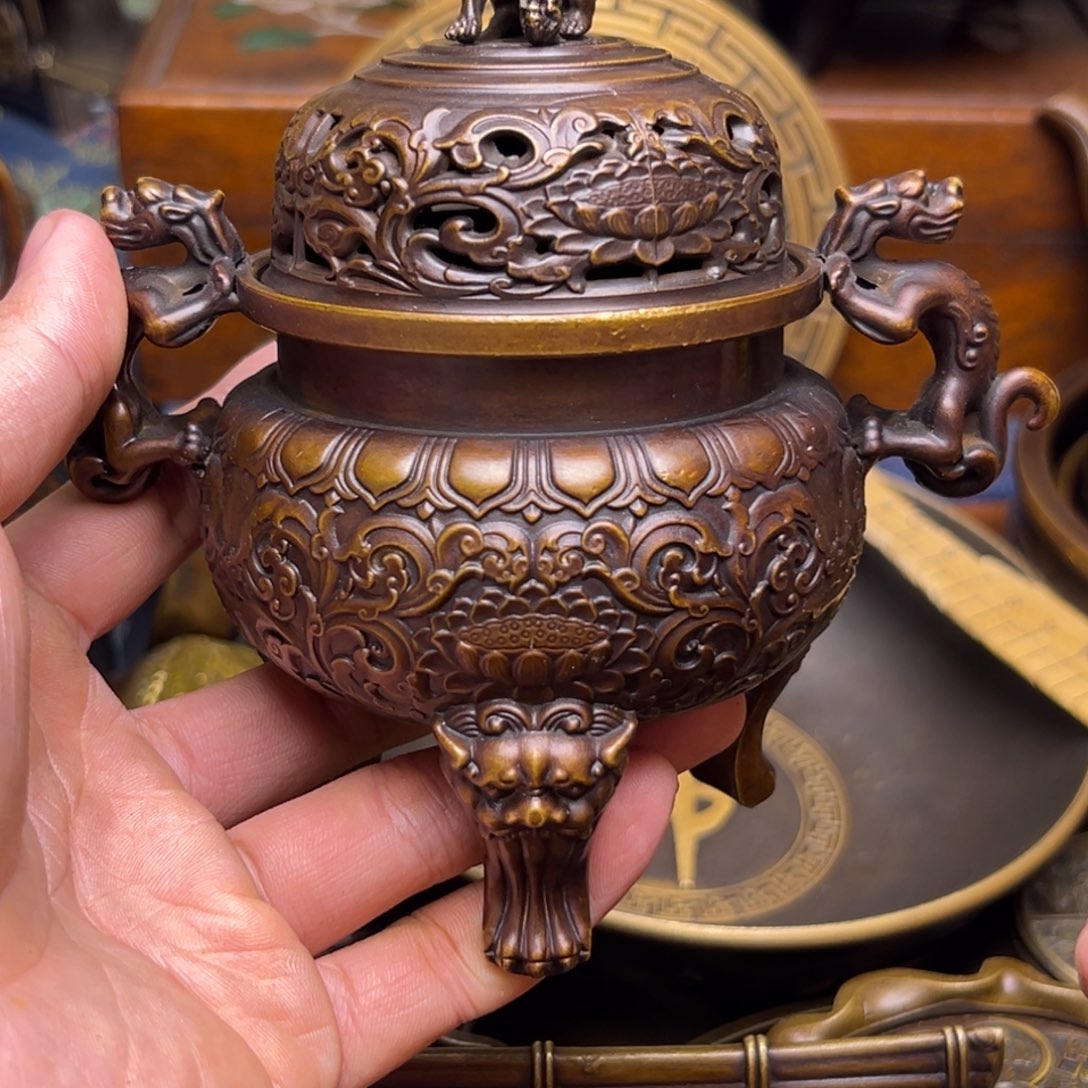 精美铜器，点击下单