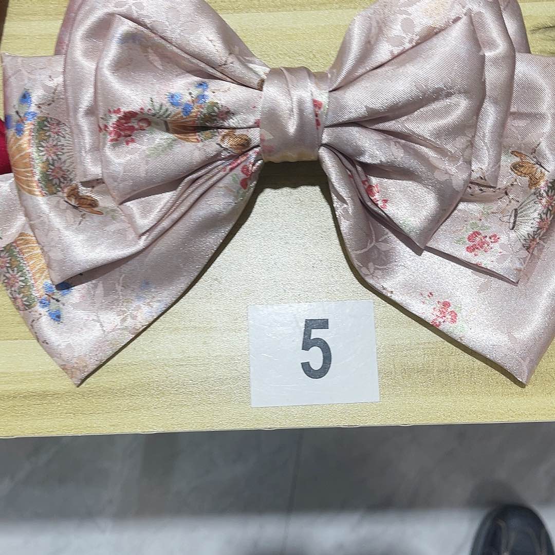 皮质铁合金蝴蝶结发夹