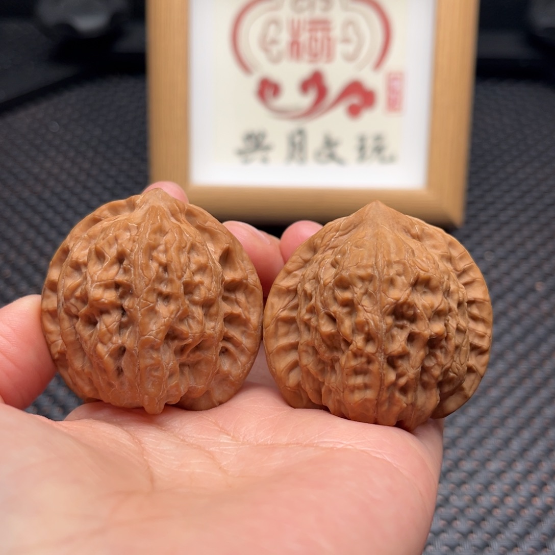 吊坠文玩核桃全品42尺崔凯