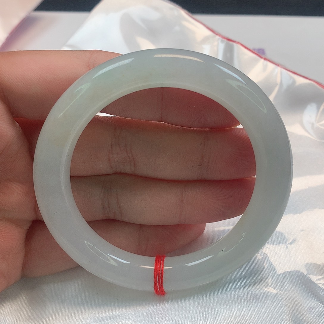 翡翠手镯（圆镯）未镶嵌317号