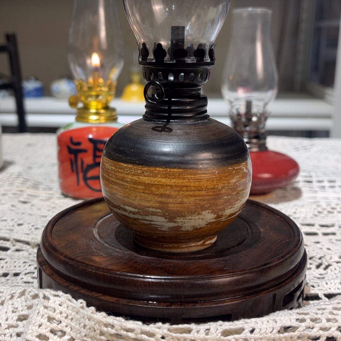 摆件景德镇陶瓷香薰灯