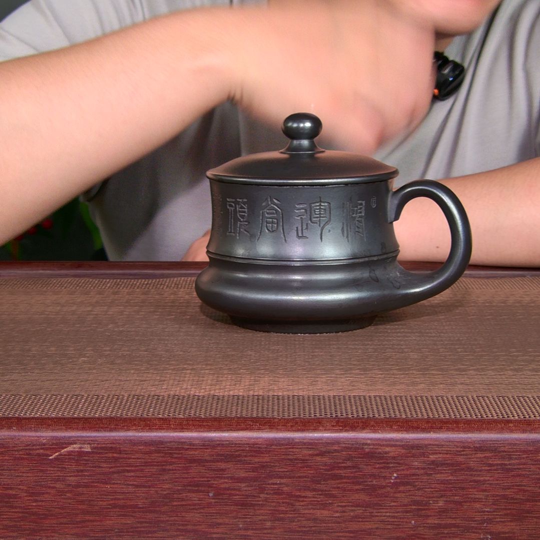茶杯紫砂高货放漏