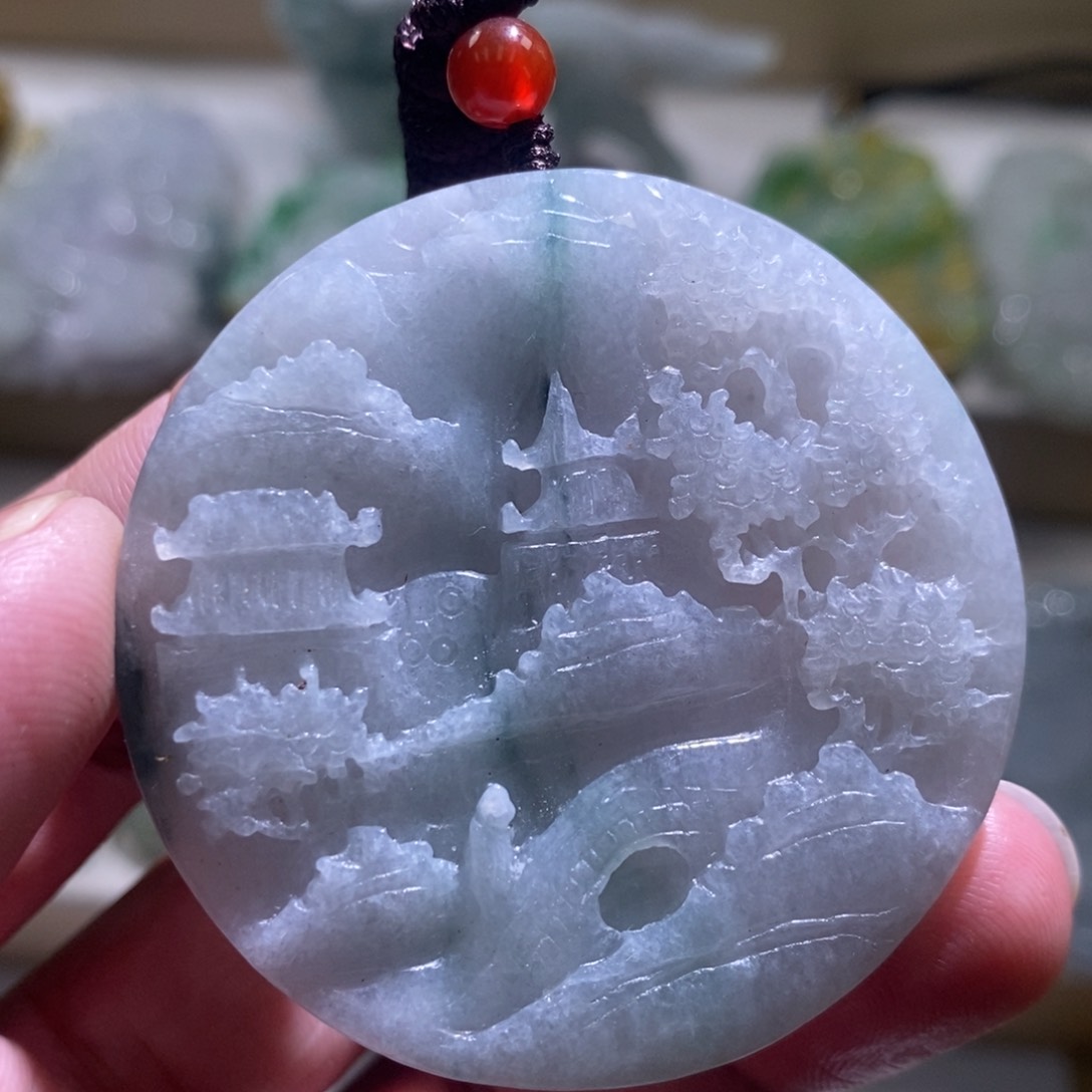 【闪购商品】翡翠颈饰未镶嵌11111111111