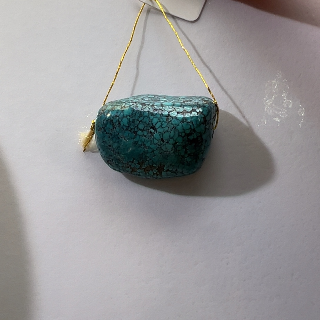 绿松石未镶嵌挂件