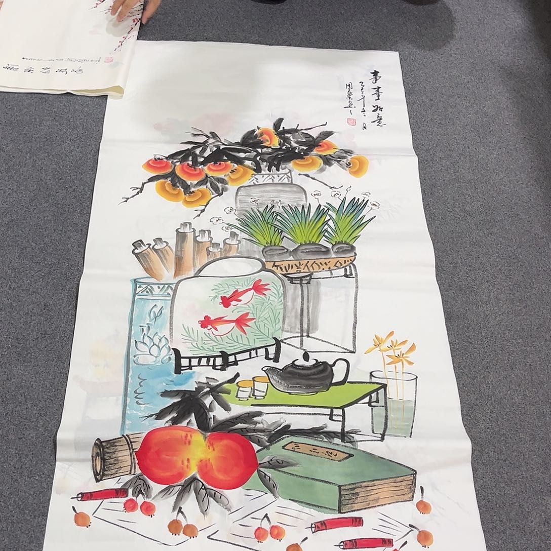 国画LT国画单幅任发